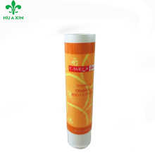 orange corps crème fruits pattan emballage tube en plastique emballage tube
